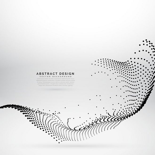 科技与艺术融合 蓝色点线面科幻光效H5背景设计解析